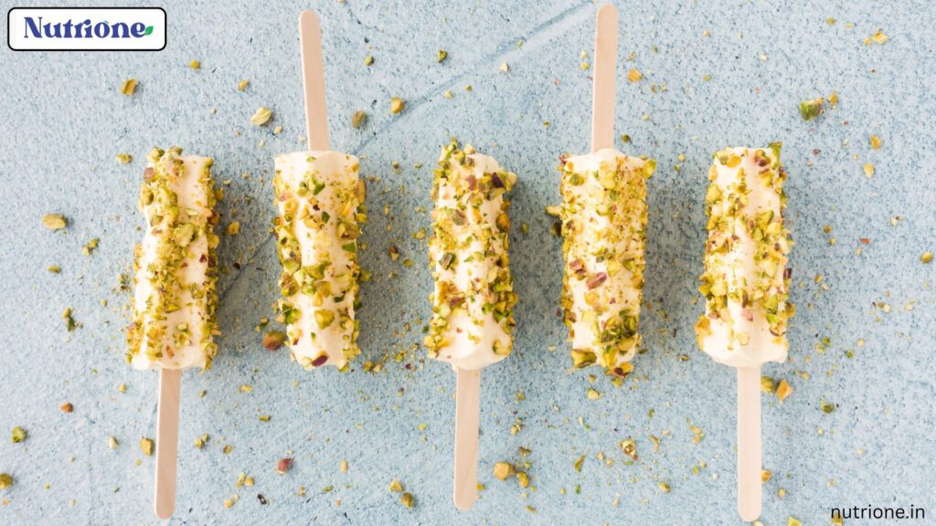 Mango Peanut Butter Kulfi