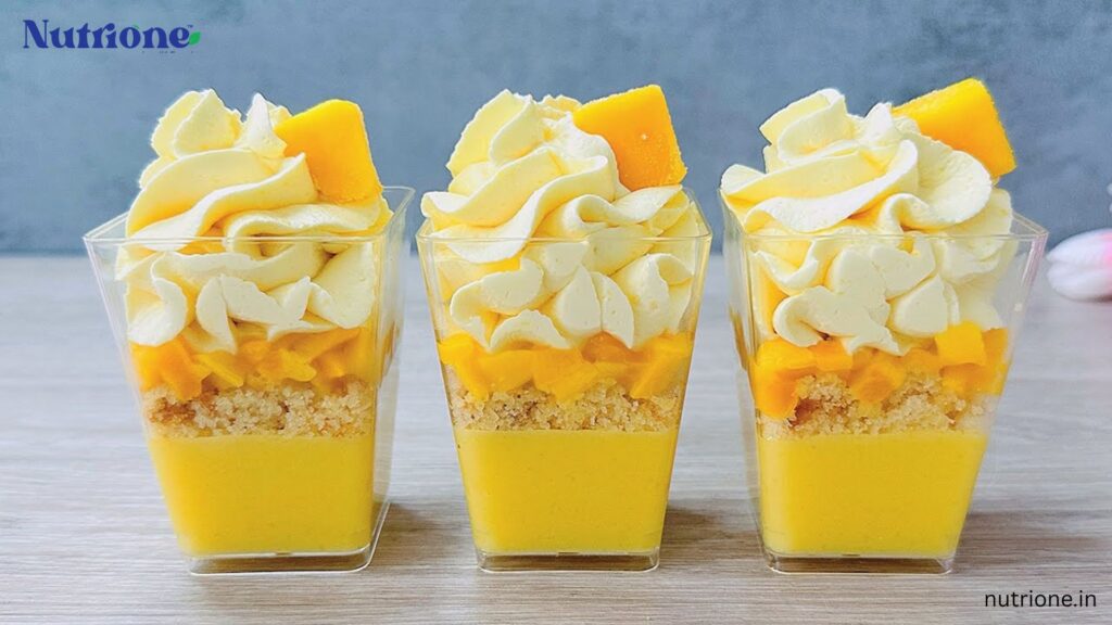 Mango Peanut Butter Dessert Cups