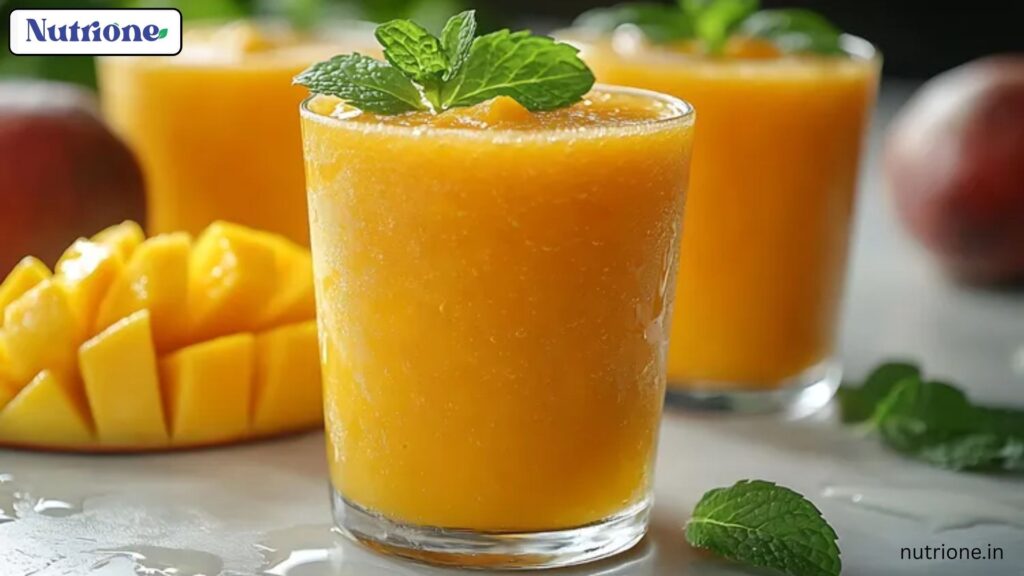 Creamy Mango Peanut Butter Smoothie
