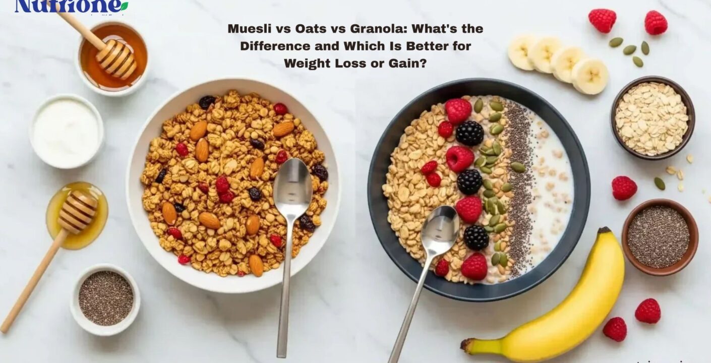 Muesli vs Oats vs Granola